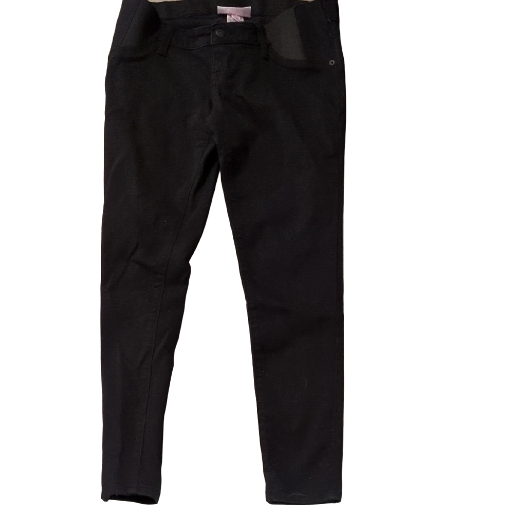 Isabel Maternity By Ingred & Isabel Black Skinny Jeans Size 4